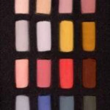 Unison Colour Pastel Portrait Set of 16 Half Sticks