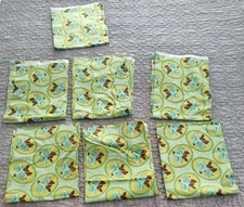 7 Yards Anna Maria Horner Garden Party Fabric Free Spirit Modern Roses Blue 