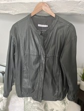 See By Chloe Leather Bomber Jacket