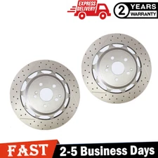 2X Fit Mercedes Benz W222 S63 S65 AMG 2014-2020 Rear Brake Rotors A2224232012
