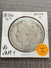 AVC- 1896-O VAM-4 MICRO O MORGAN DOLLAR RAW - VG