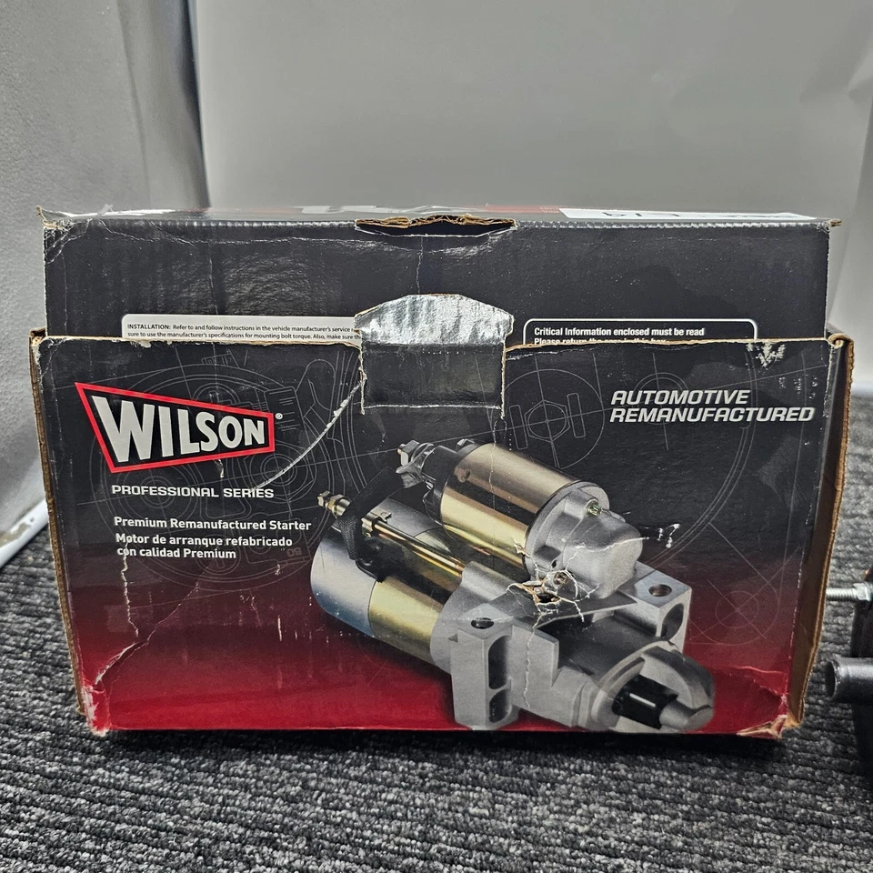 Motor de arranque BBB Industries Wilson 3689 compatível com Chevrolet Camaro 1981 *Reman - Imagem 2 de 4