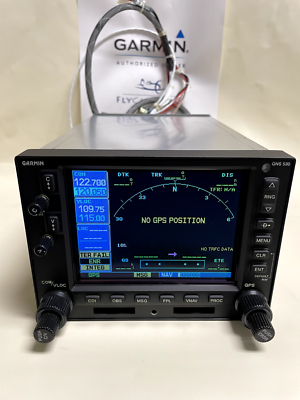 Garmin GNS 530W WAAS GPS NAV COMM P/N 011-01064-45 | Avionics