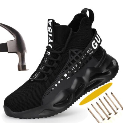 JIEFU Work Safety Boots Breathable Lightweight Reliable  display picture 3