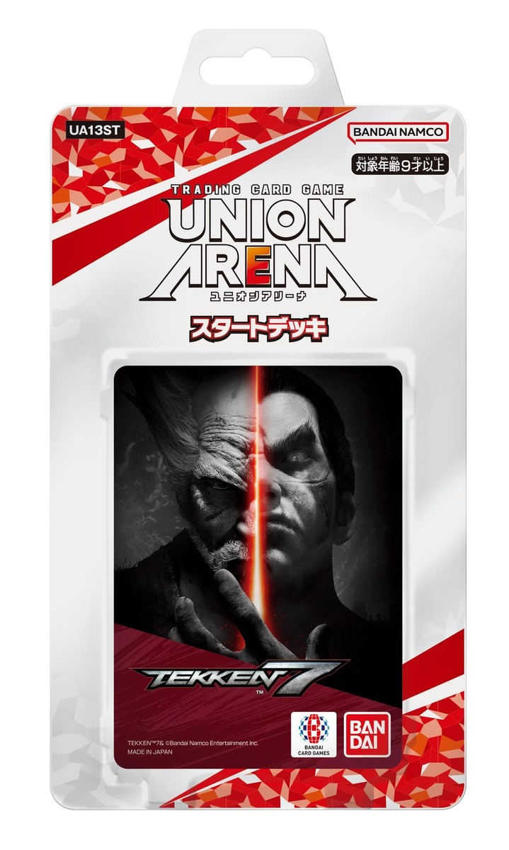 BANDAI UNION ARENA Start Deck Tekken 7 [UA13ST] + Official Card  