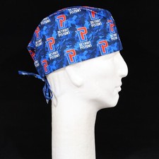 Detroit Pistons Camo Theme Scrub Hat