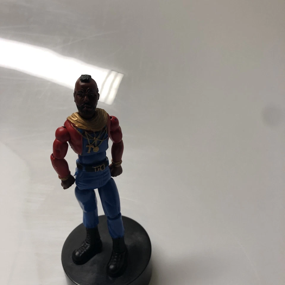 Figura Coleccionable MR T. 3-D Animador Acción Push PUPPET B.A. BARACUS A-TEAM Foto 2 de 4