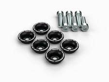 Ducati scodellini frizione nero 1098/1198 - spring caps with screws black