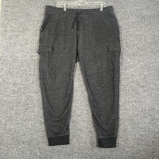 Old Navy Pants Mens XL Gray Joggers Sweatpants Comfort Athleisure Fleece