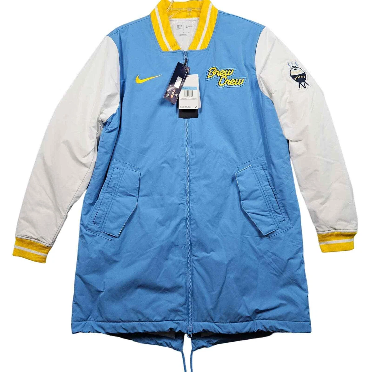 Nike baseball jacket best sale mens
