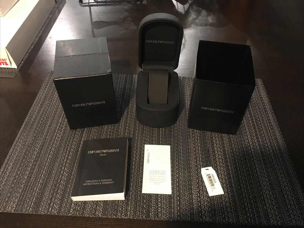 Armani watch case cheap