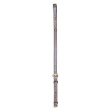 Leather Standing Martingale Attachment Havana Black Horse Oversize
