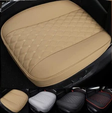 Auto Car Front Seat Cover Full Surround Chair Cushion Mat Pad Diamond PU Leather
