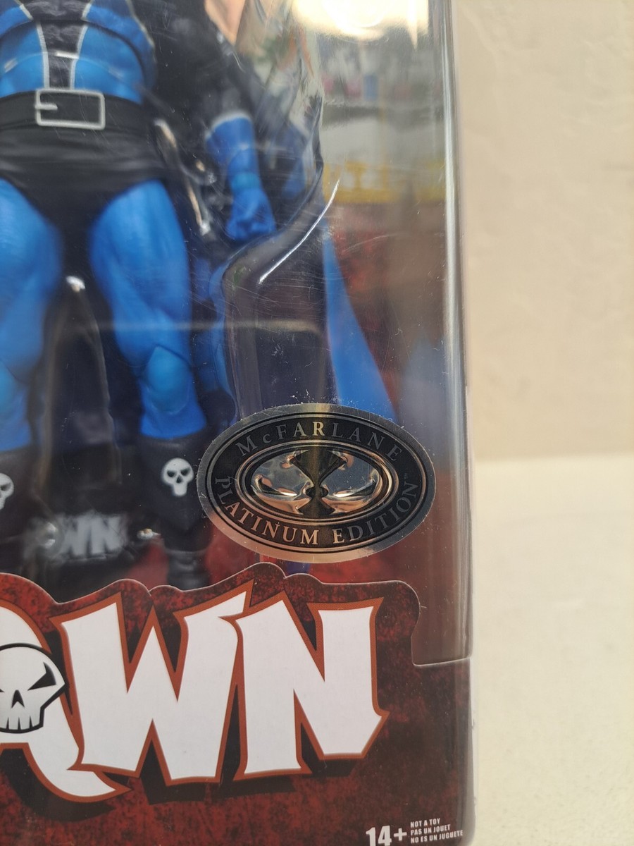 Spawn Mcfarlane Platinum Edition Blue Exclusive 1977 Original