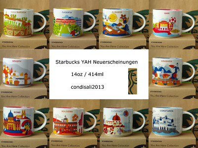 Tasse à café Starbucks You Are Here YAH tasse de collection New York NYC Skyline 14 oz | Votre wishlist sur