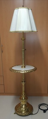 Stehlampe mit Tisch, Gründerzeit ca.1890 | eBay