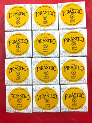 12 Piece Pirastro Rosin Gold Rosin for violin viola cello