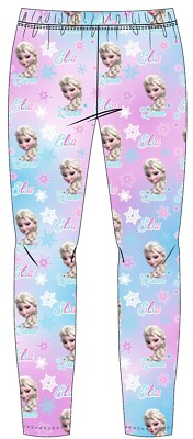Eiskönigin Leggins Hose Frozen Elsa Disney  Größen: 104 110 116 122 128 134