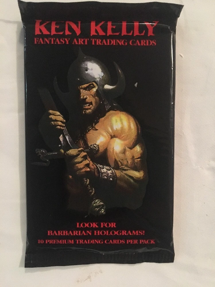 Ken Kelly Fantasy Art Trading Cards - 10 Premium Cards - FPG Cards