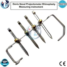 Davis Nasal Projectometer - Rhinoplasty Measuring Instrument Plastic Surgery Use