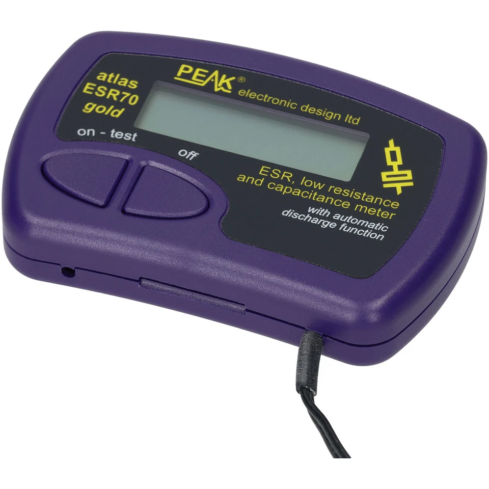 Peak Atlas ESR Gold Equivalent Series Resistance Meter - Image 2 of 4