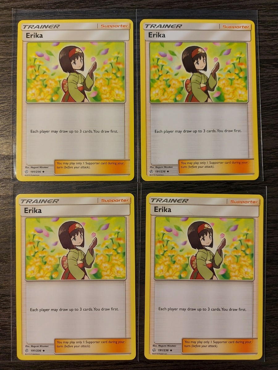 erika pokemon card value Erika's Hospitality (324/SM-P Japanese Promo) Part of the community Erika [Reverse Holo] #191 Prices