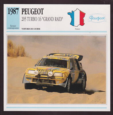 1/18 : La Peugeot 205 T16 Grand Raid annoncée chez OttO