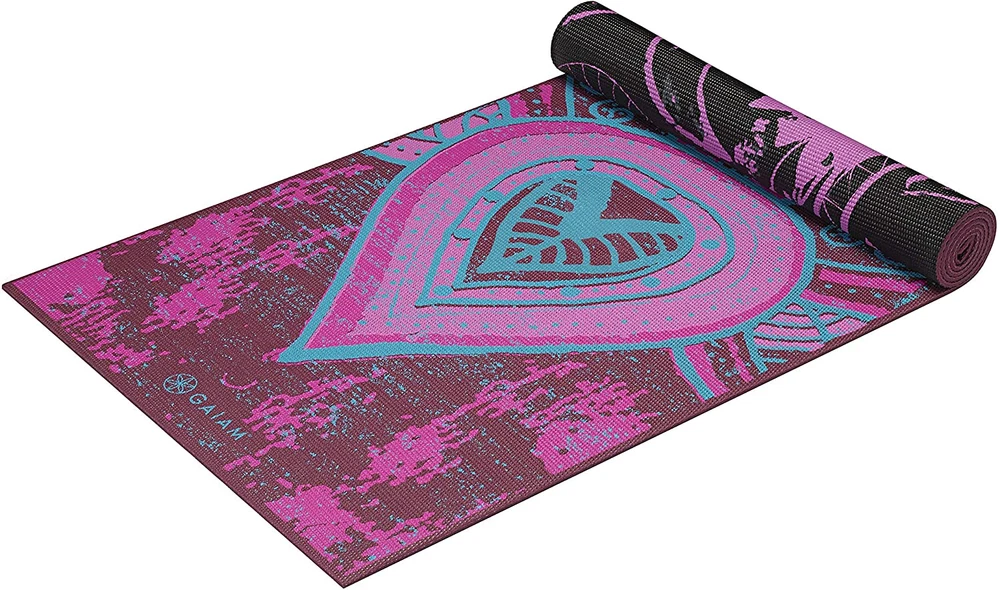 Premium 6mm Extra Thick Non-Slip Reversible Yoga Mat for Fitness & Exercise  