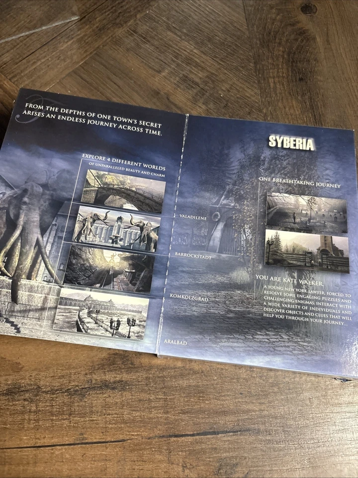Syberia B. Sokal PC CD-Rom 2002 NEW & SEALED - Image 2 of 4
