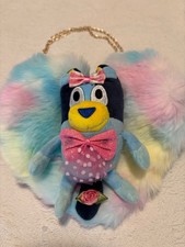 girls fur purse