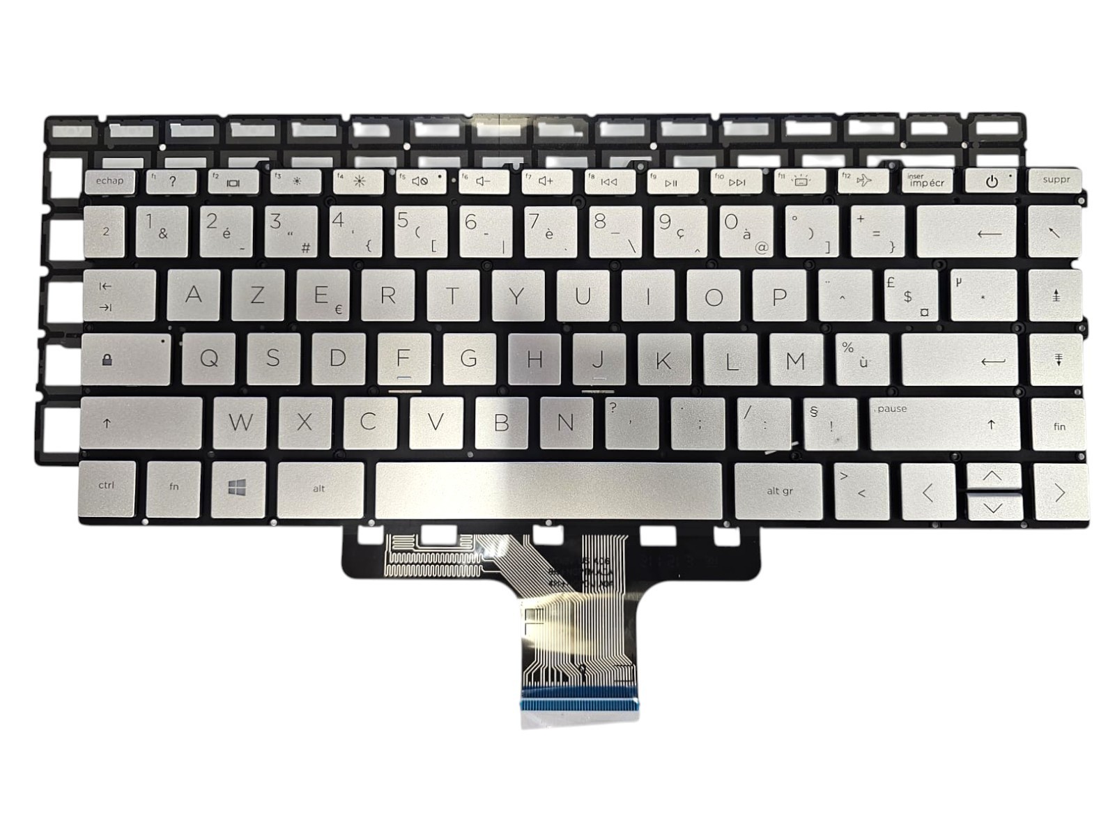 Clavier AZERTY HP Pavilion 14-dv0018nf pour réparer les touches bloquées