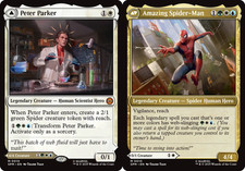 x1 Peter Parker // Amazing Spider-Man M MTG Marvel's Spider-Man M/NM, English
