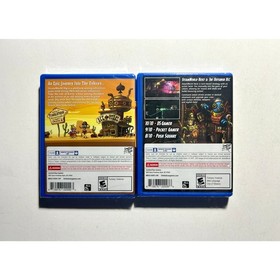 PS Vita PlayStation Vita SteamWorld Bundle Lot New🔥No Tears