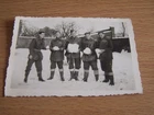 WW2 Military RAF Boys in Belgium from Manchester Vintage Photo