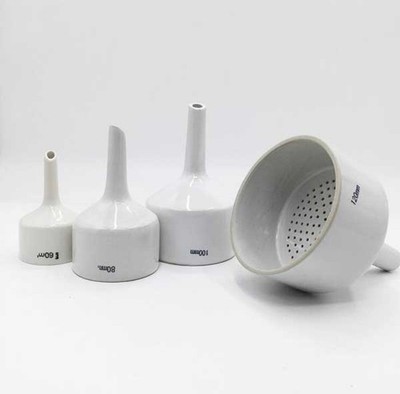 40mm - 200mm Ceramic Buchner Funnel Chemistry Lab Supplies Porcelain Funnels ca