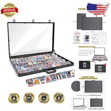 Large Aluminum Trade Show Display Case - 34"x22" Locking Tabletop Showcase