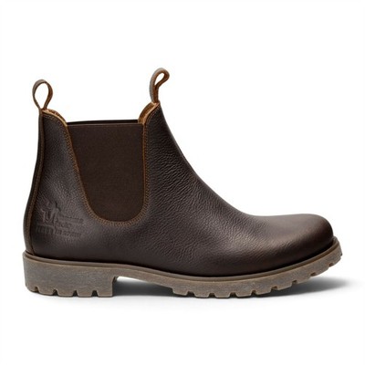 Panama Jack Biar C2 Herren Dunkelbraun Leder Wasserdicht Chelsea Stiefeletten Wandern Stiefel