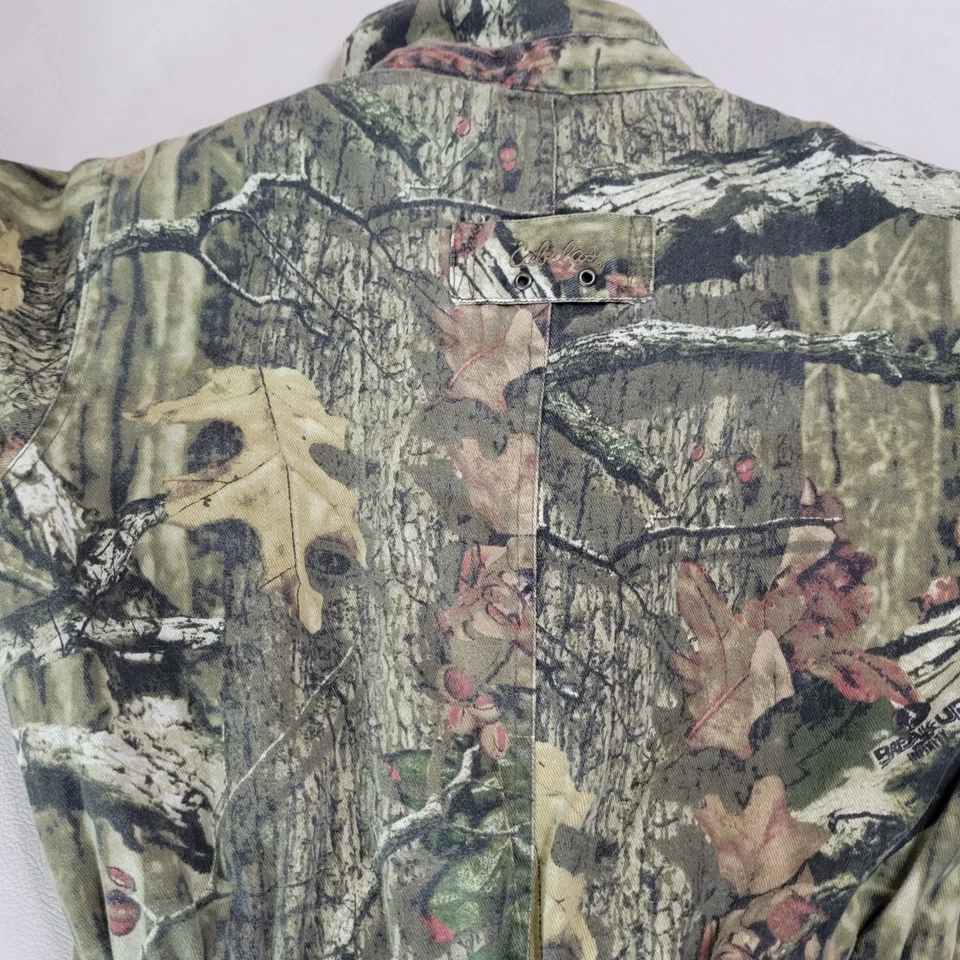 Cabelas Coveralls Kids Youth Medium Brown Camo Break Up Infinity Zip Insulated - Image 4 of 4