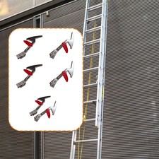 Extension Ladder Rung Lock Aluminum Stable Reliable Stabilizer Attachment Sturdy