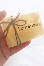 Natural Loofah Soap Set of 3  Clean Musk Scent  Handmade  Gift Ready