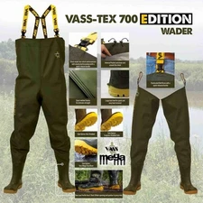 Vass Vass-Tex Nova 700 Series Chest Wader - Mega Studded | All Sizes Available
