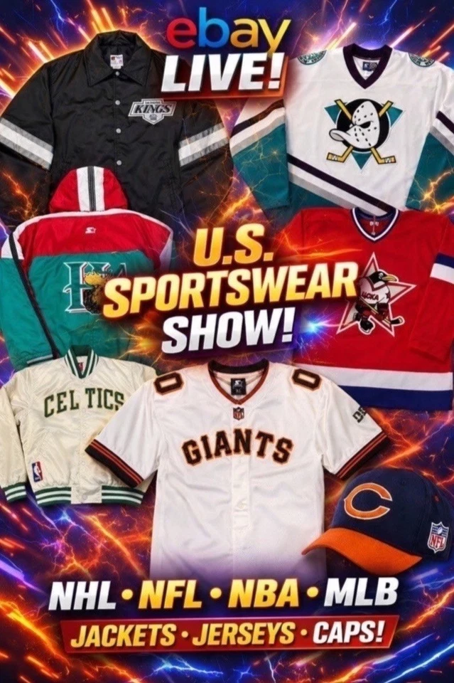 U.S. PRO SPORTSWEAR SHOW NHL NFL NBA MLB
