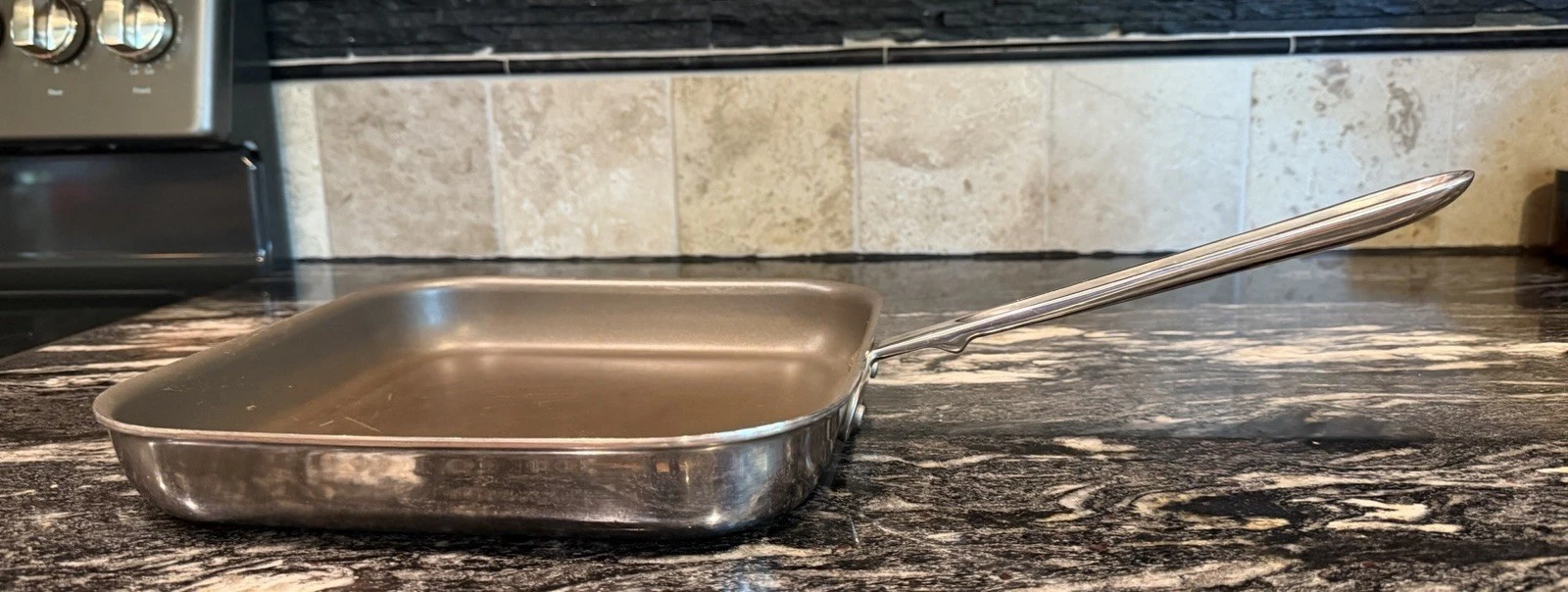 All-Clad Stainless Steel Griddle Pan 11" Square NonStick
