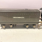 LIONEL # 1666E O-GAUGE DIECAST GUNMETAL STEAM ENGINE AND TENDER, PREWAR — photo 6