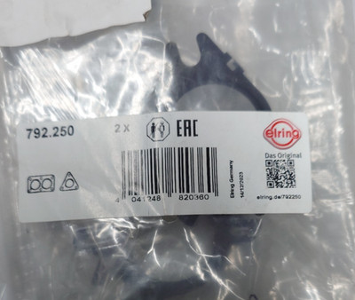2x Dichtung Leitung AGR-Ventil für Peugeot 3008 5008 Opel Citroen Ford Toyota