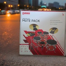 Evans SoundOff Complete Set Drum Mutes. Good Condition. Wear From Playing. Rad