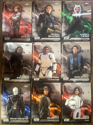 2024 Topps Star Wars Chrome - Choose Your Character (Base Set)