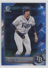 2022 Bowman Chrome Draft Sapphire Curtis Mead #BDC-38 2z3