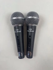 FAT TOAD Lot 0f 2 Singing Vocal Studio Microphones l-58