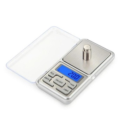 Portable 500g x 0.01g Mini Digital Scale Jewelry Pocket Balance Weight Gram LCD